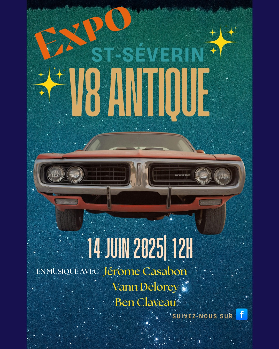Exposition V8 Antique à Saint-Séverin