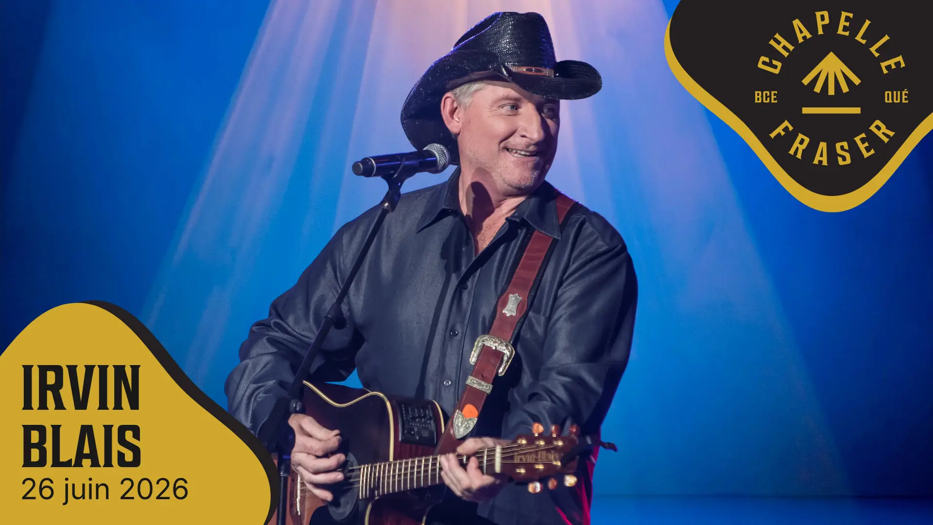 Irvin Blais à Beauceville